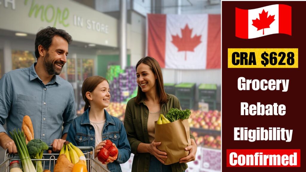 CRA $628 Grocery Rebate November 2025