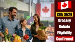 CRA finalizes $628 Grocery Rebate payments for Canadians, November 2025 – deposit schedule for beneficiaries and couples.
