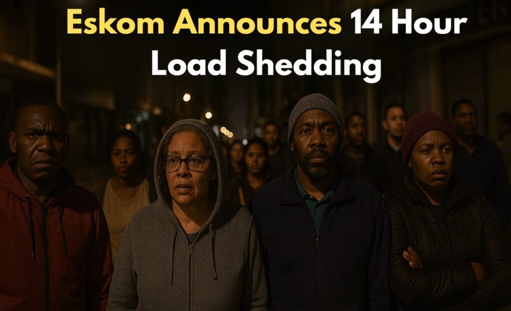 Eskom Confirms 14 Hour