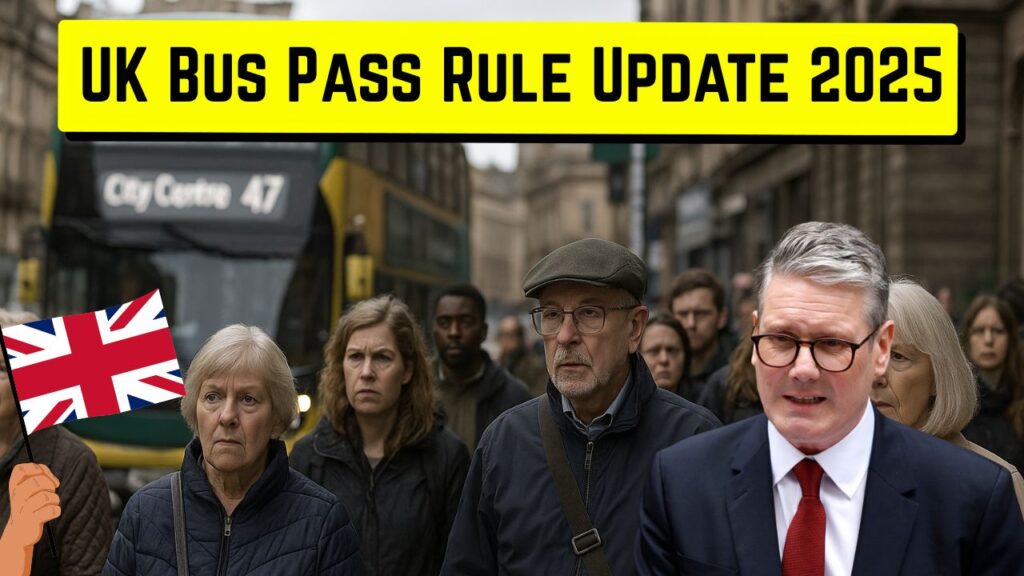 Government Confirms Bus Pass Rule Update