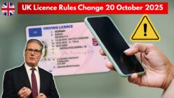 UK over 62 licence rule update 30 October 2025 penalties for non compliance grace periods – Who’s Affected