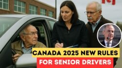 New Regulations for Senior Drivers 2025 – Canada Introduces Mandatory Vision and Road Tests for Older Motorists
