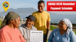 SASSA R370 November Calendar Operating Manual Pay Windows Amounts – Who gets paid, When and How to verify on the portal