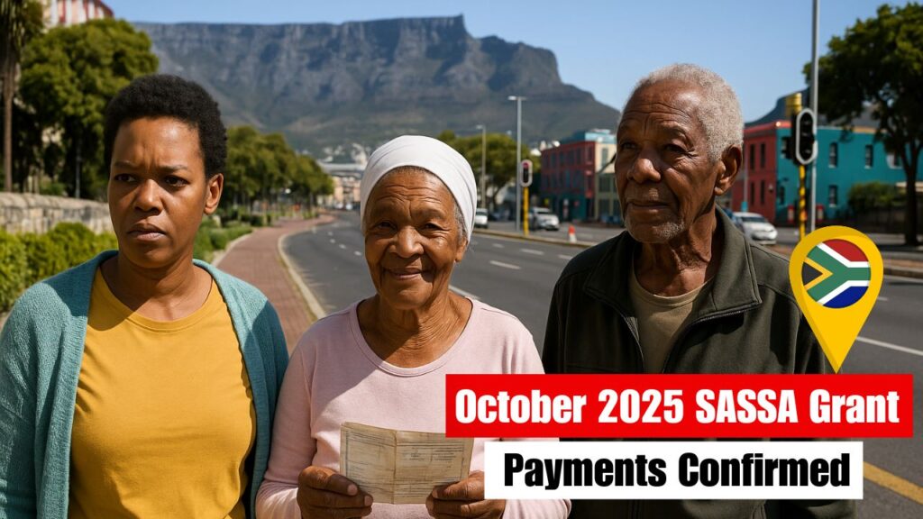 October 2025 SASSA Grant