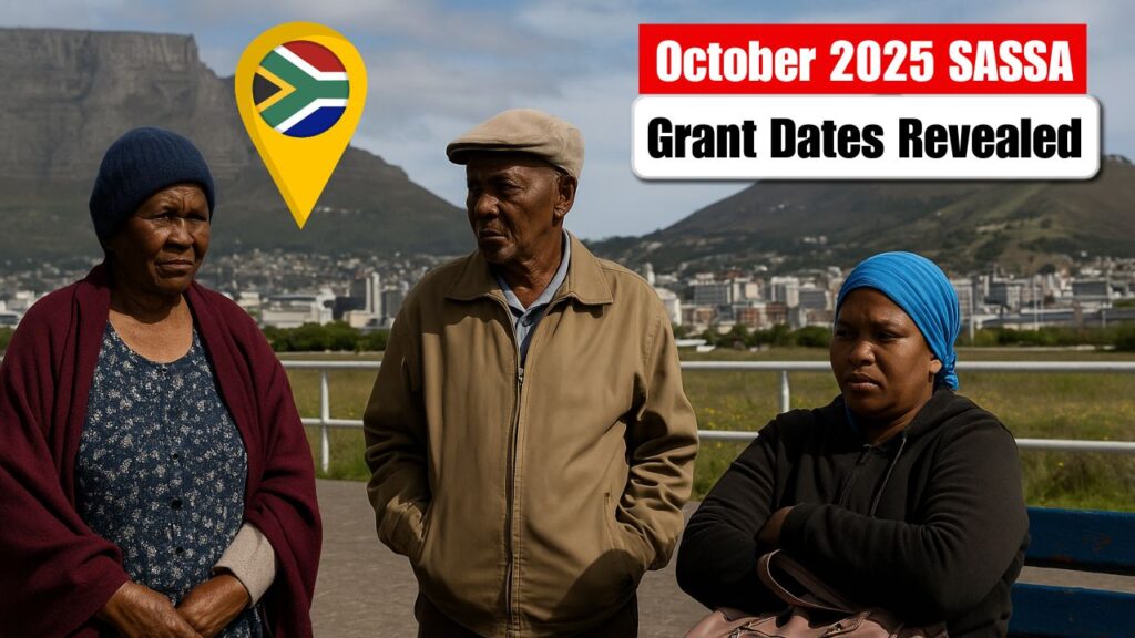 October 2025 SASSA Grant Dates Revealed