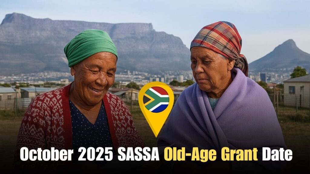 October 2025 SASSA Old-Age Grant Date