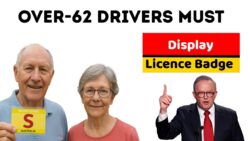 Australia Tightens 2025 Licence Rules as Over-62 Drivers Must Display New Badge — Senior Citizens Warned of Penalties