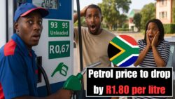 Petrol Price Shock: Petrol Price to Drop by R1.80 per Litre in October 2025 – How much you will pay at pumps this week
