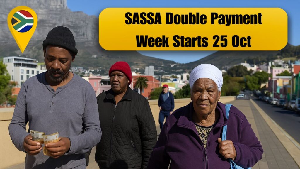 SASSA Announces Double Payment Week from 25 October