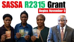 SASSA publishes full provincial calendar – R2 315 grants begin distribution on November 5