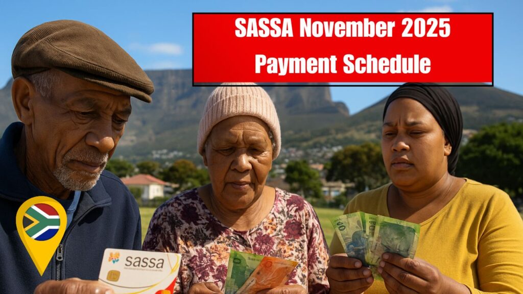 SASSA Social Grants november 2025