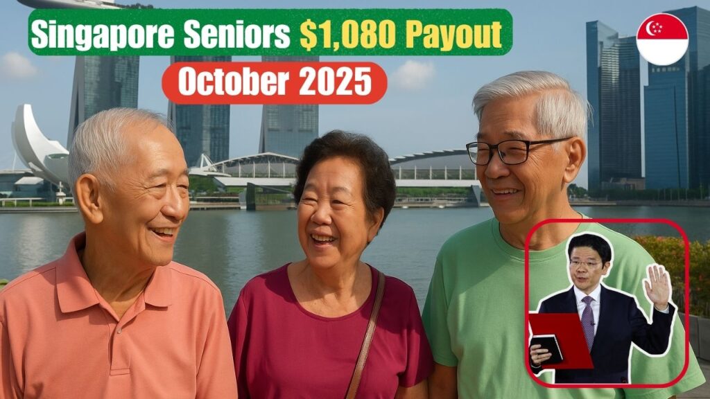 Singapore Seniors to Get $1,080 in November 2025