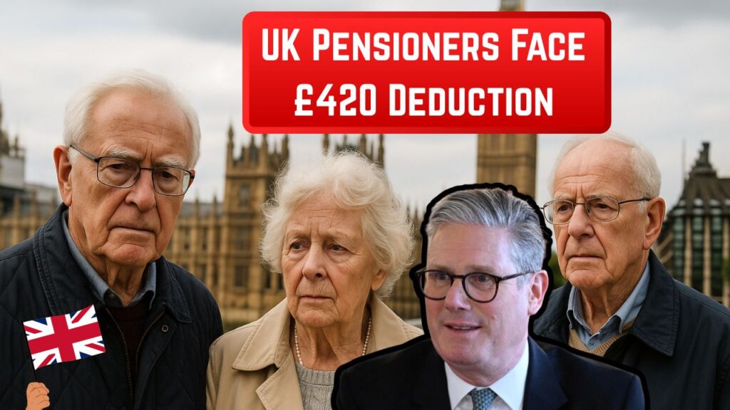 UK Pensioners Face £420 HMRC Deduction
