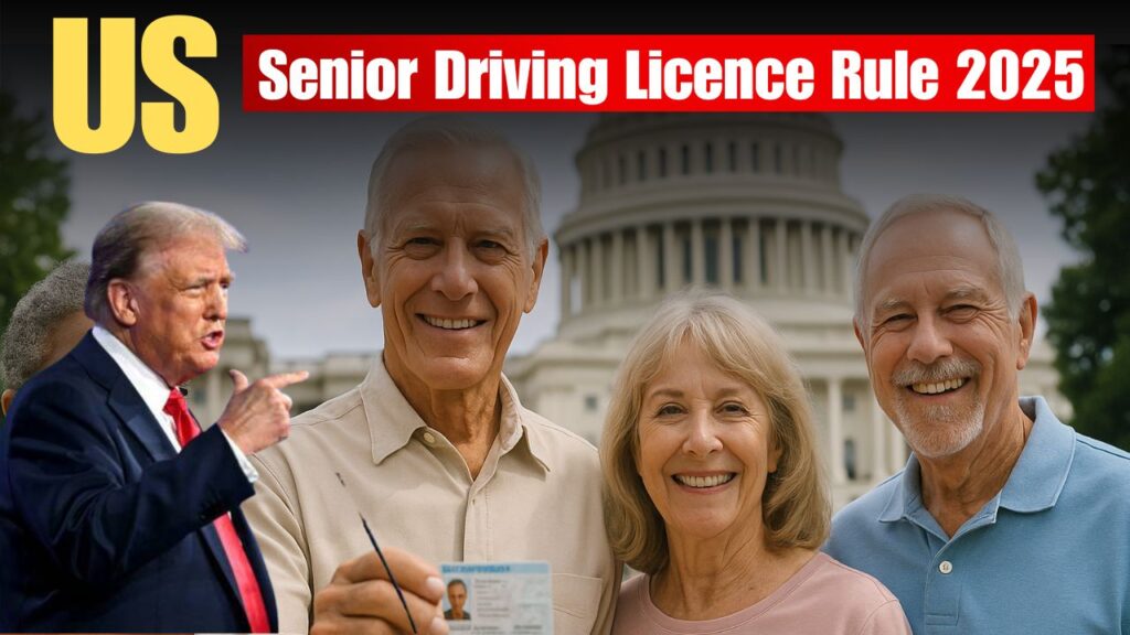 US Senior Driving Licence Rule 2025